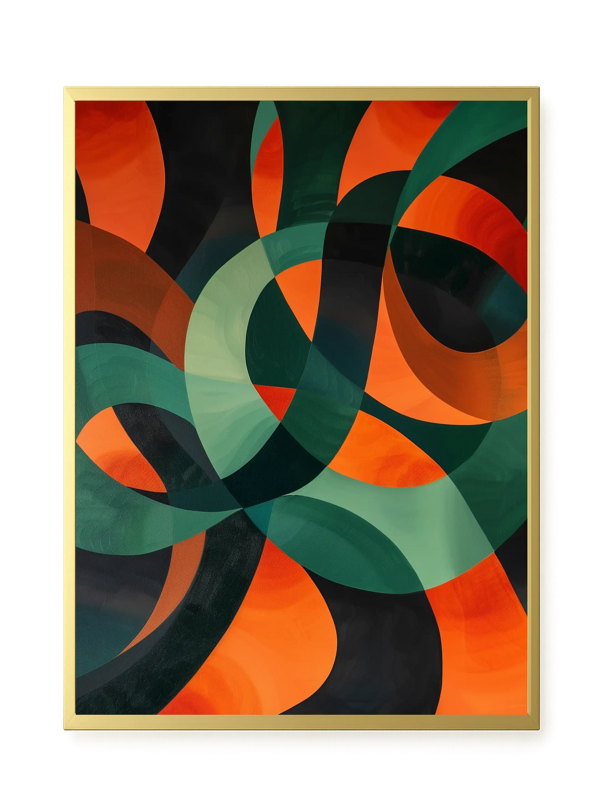 Moving Layers Canvas Print