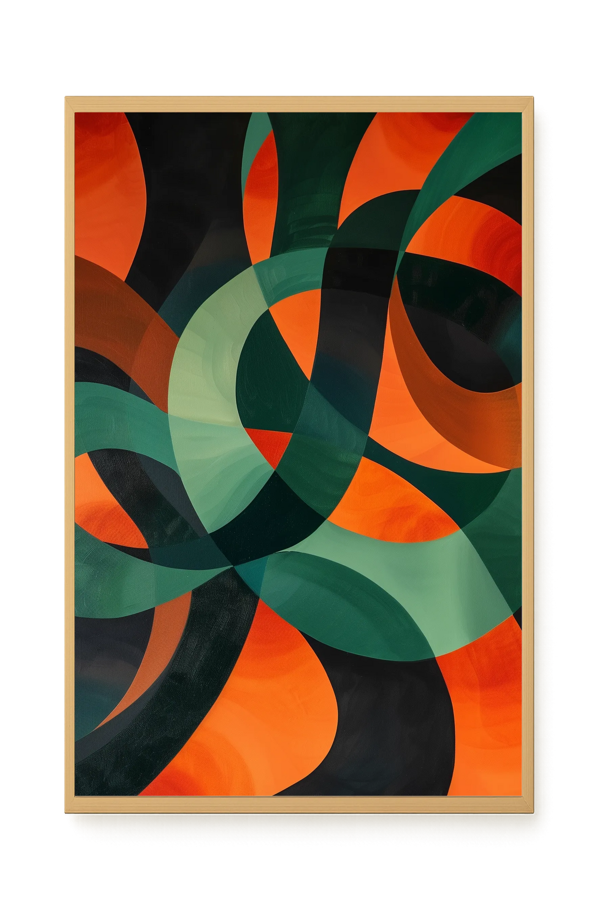 Moving Layers Canvas Print