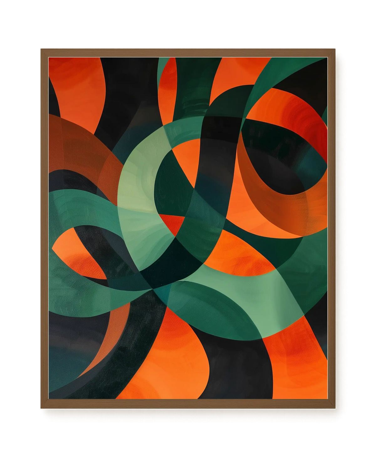 Moving Layers Canvas Print