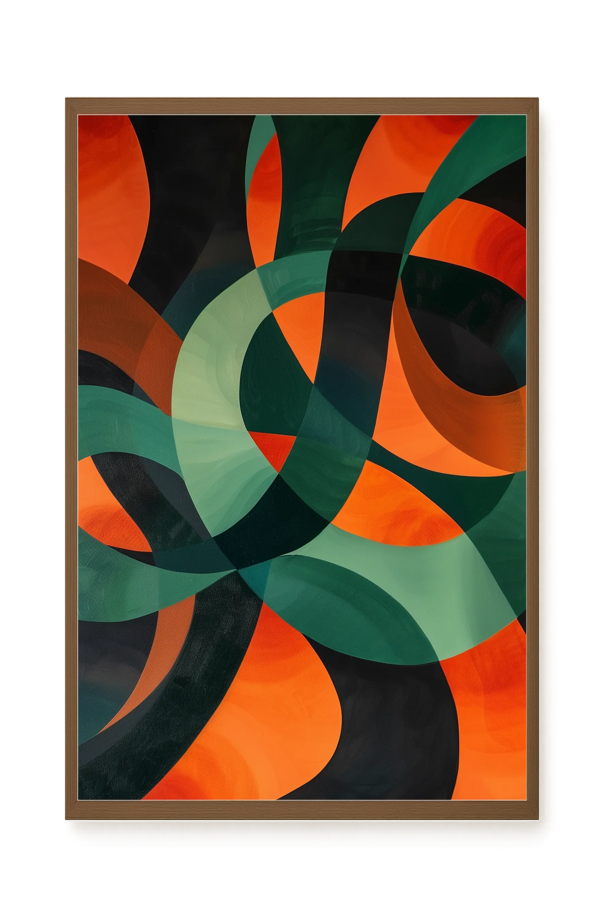 Moving Layers Canvas Print