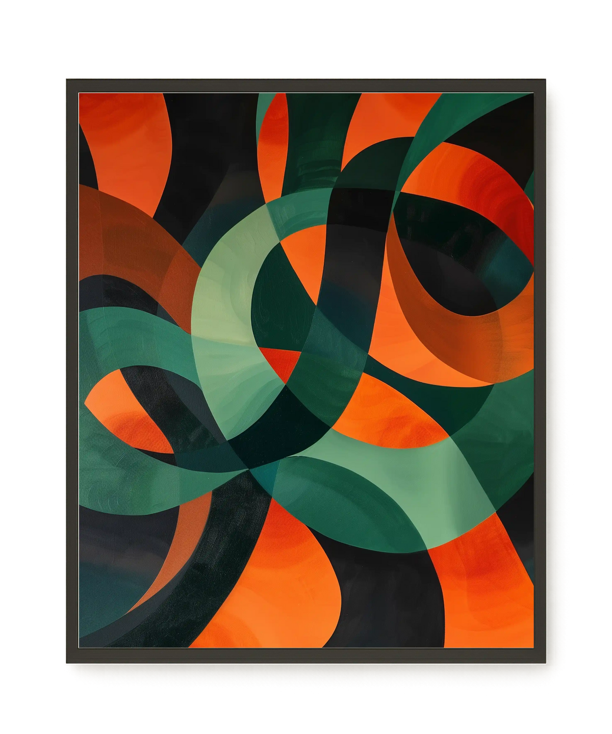 Moving Layers Canvas Print
