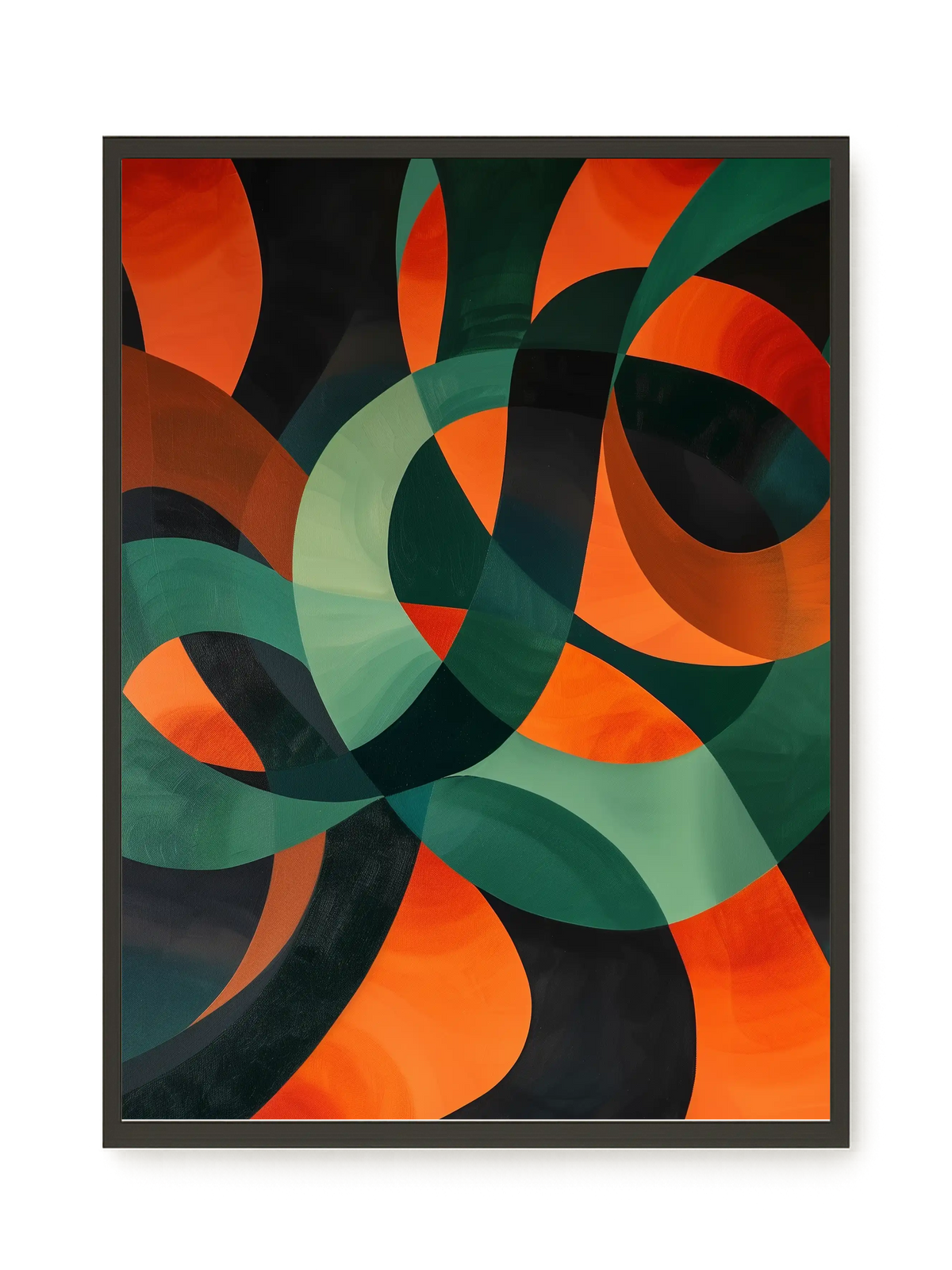 Moving Layers Canvas Print