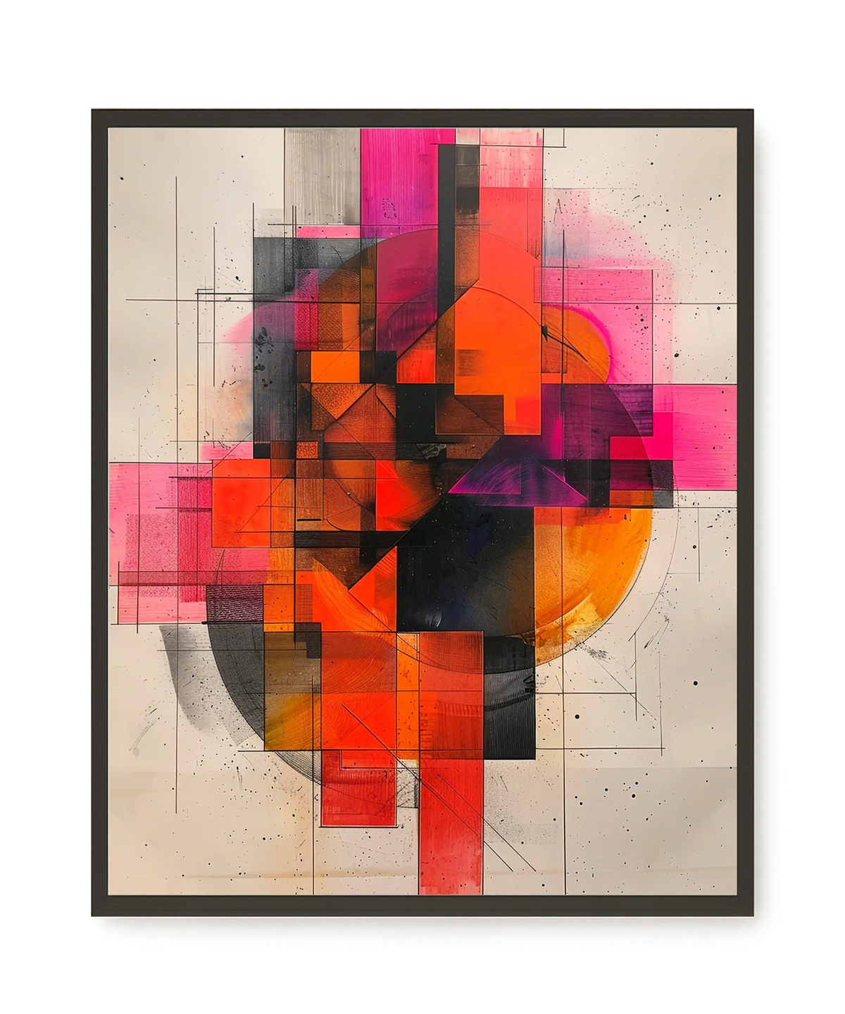 Visual Tension Canvas Print