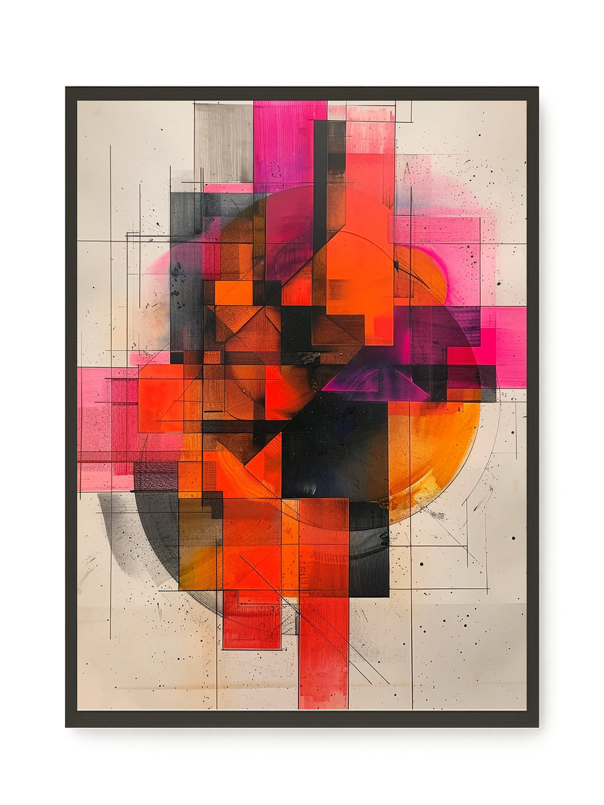 Visual Tension Canvas Print