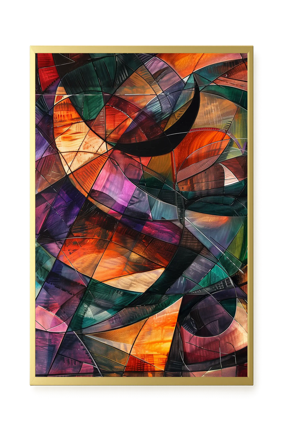 Chaotic Balance Canvas Wall Art