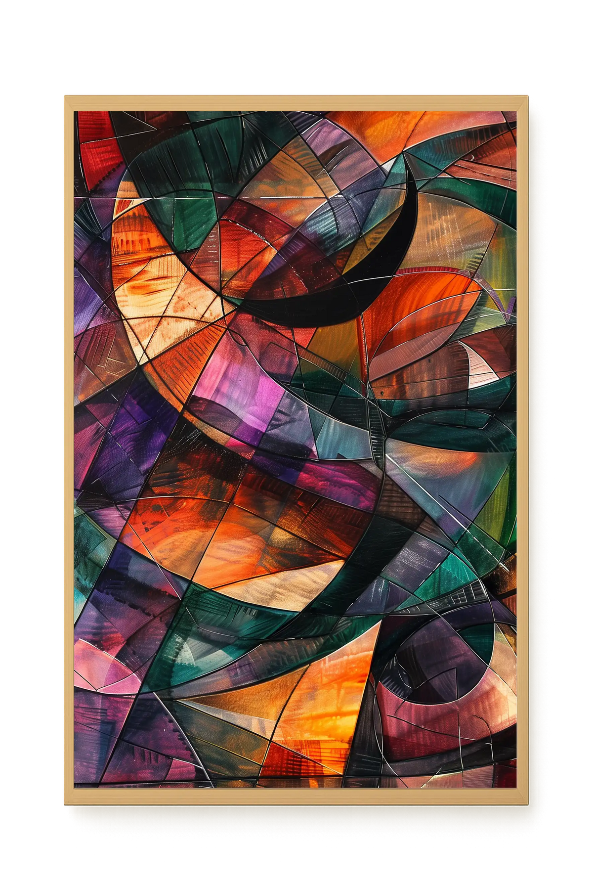 Chaotic Balance Canvas Wall Art