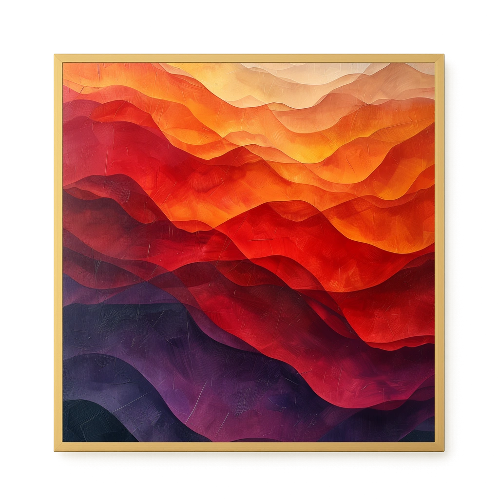 Shifting Spectrum Canvas Wall Art