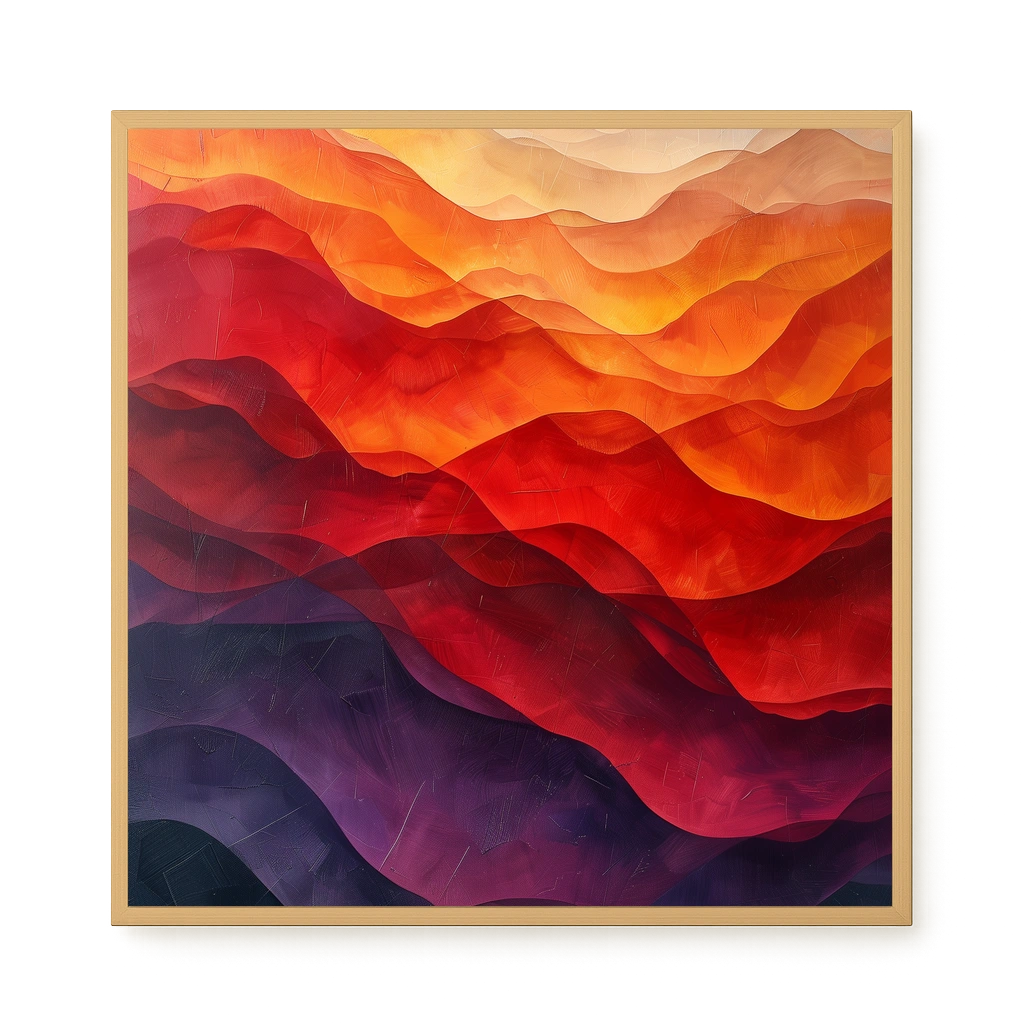 Shifting Spectrum Canvas Wall Art