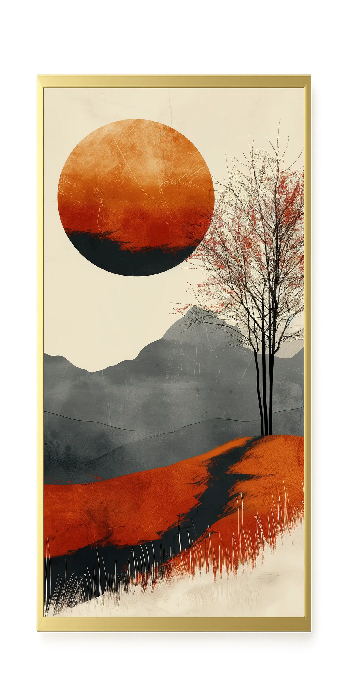 Flaming Legend Canvas Print