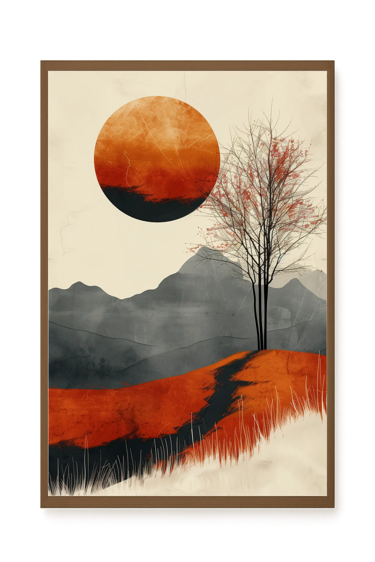 Flaming Legend Canvas Print