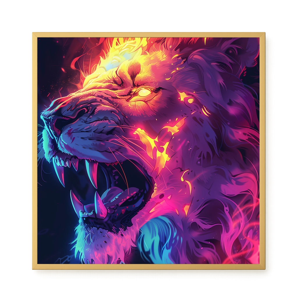 Chromatic Joy Canvas Wall Art