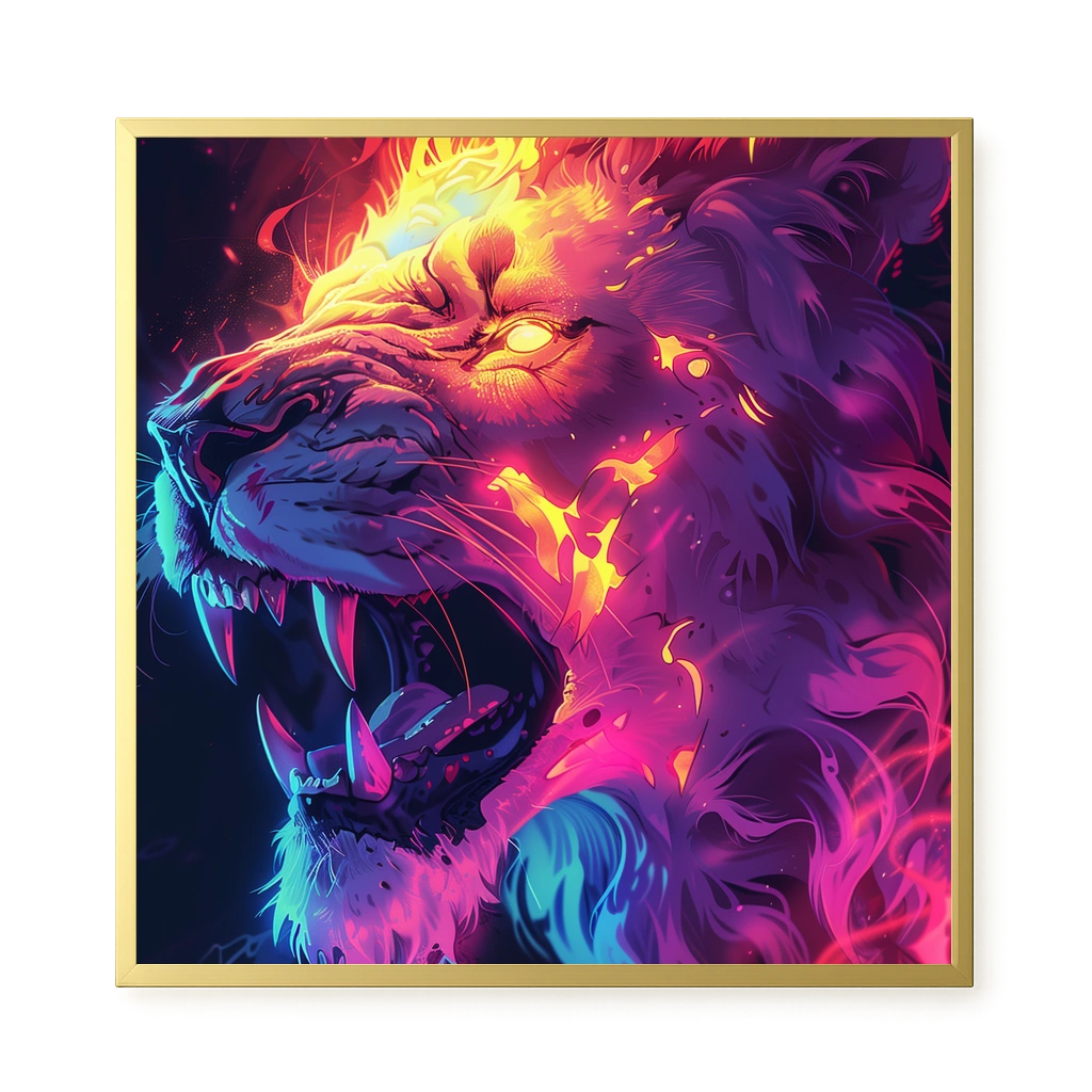 Chromatic Joy Canvas Wall Art