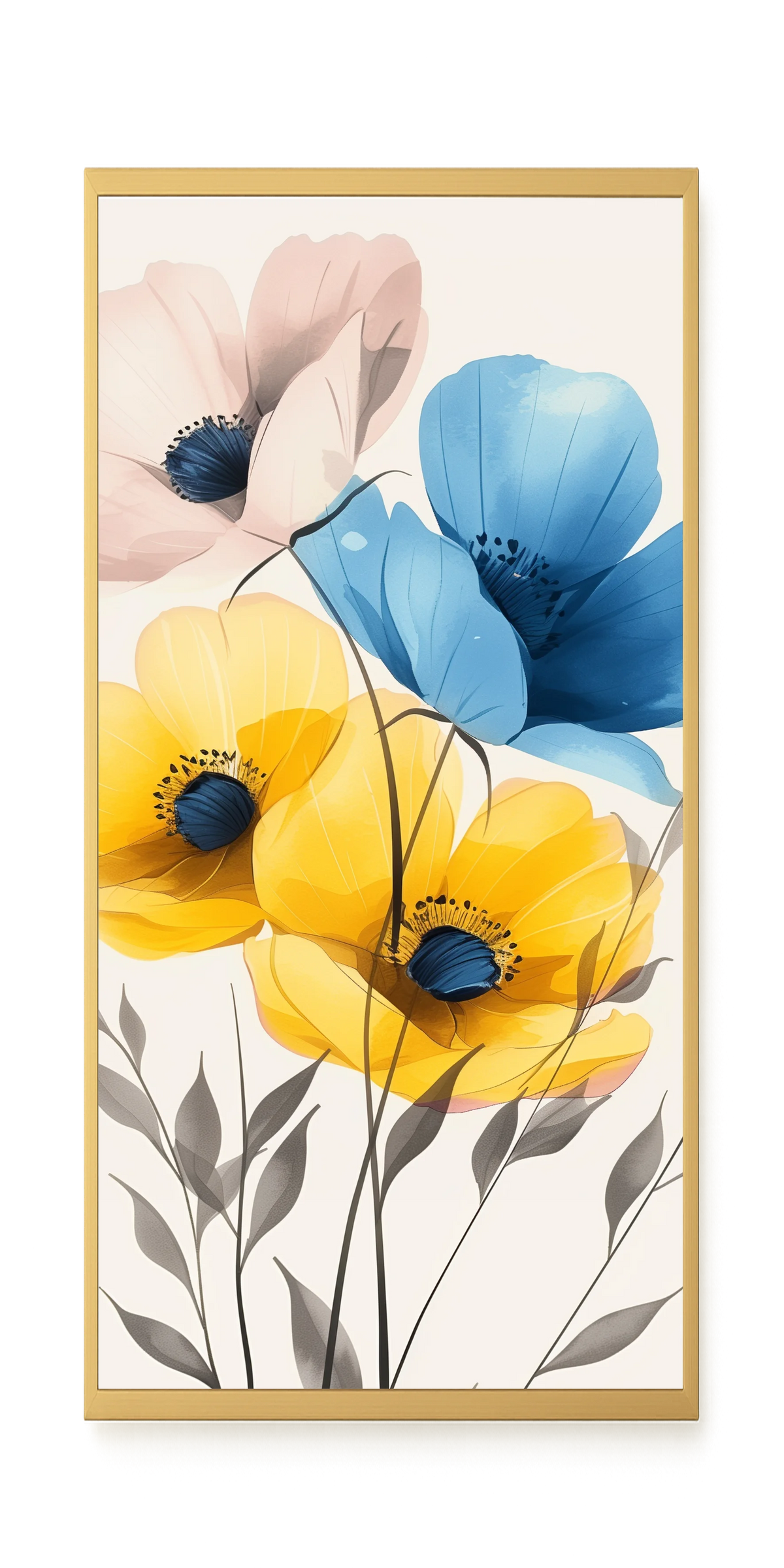 Soft Blooms Canvas Print