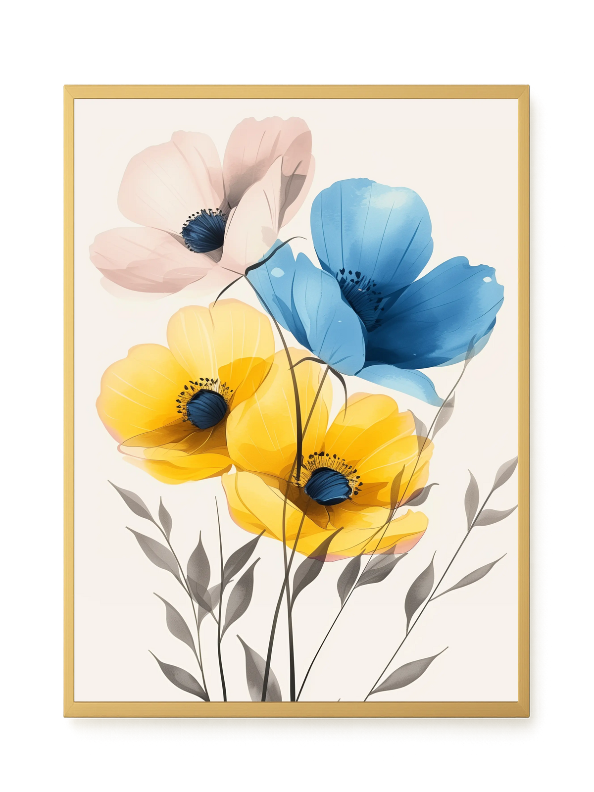 Soft Blooms Canvas Print