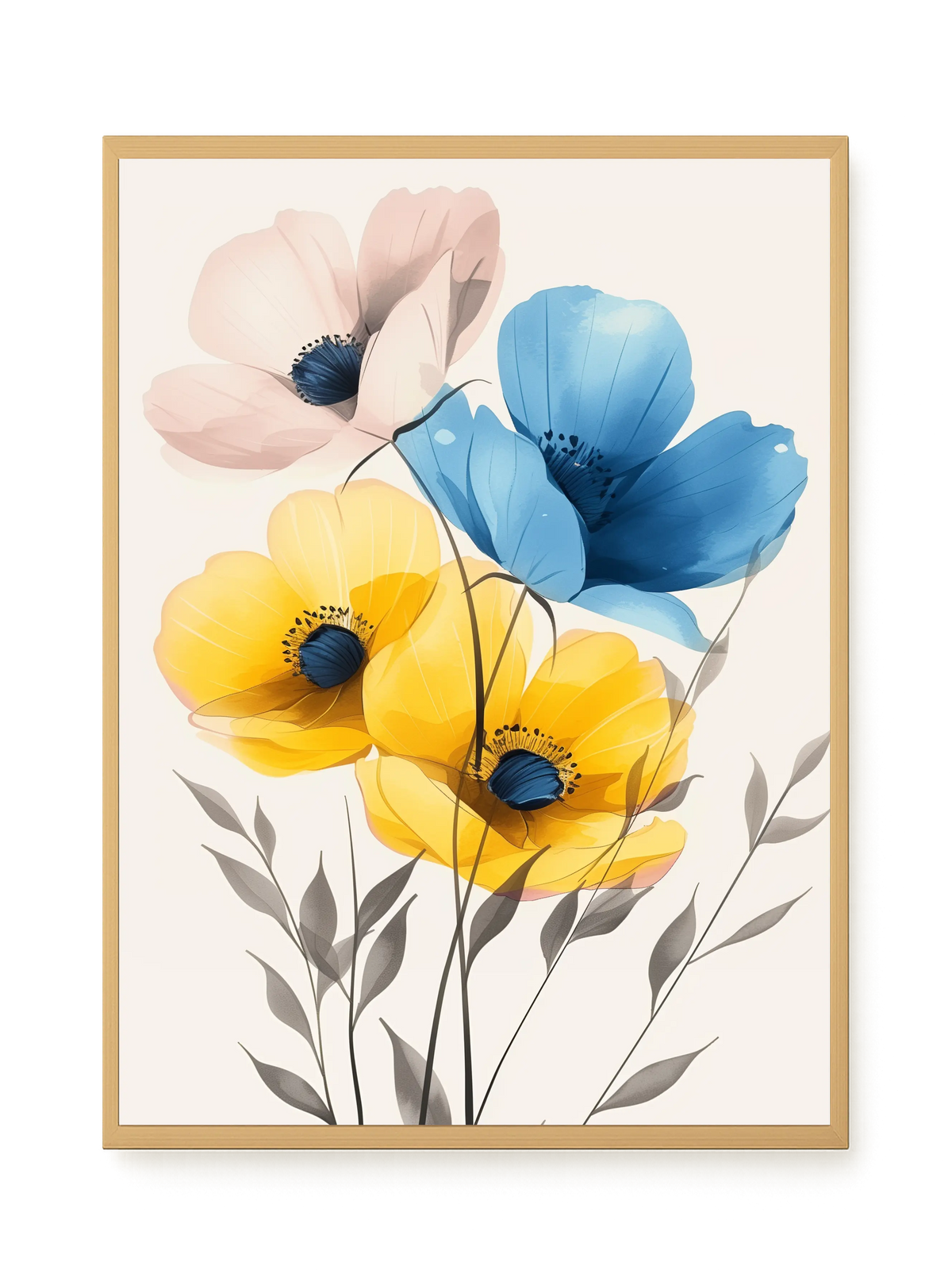 Soft Blooms Canvas Print
