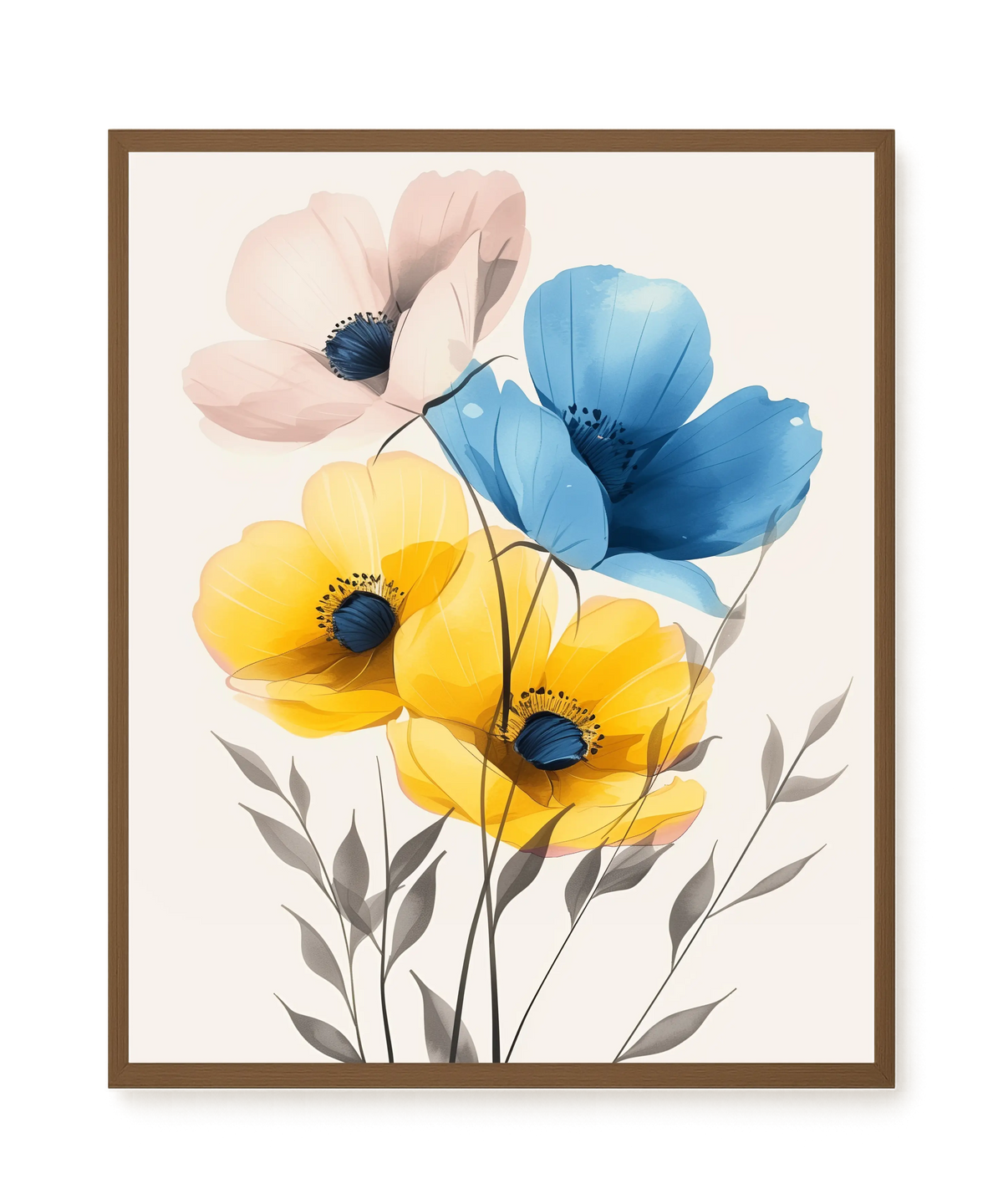 Soft Blooms Canvas Print