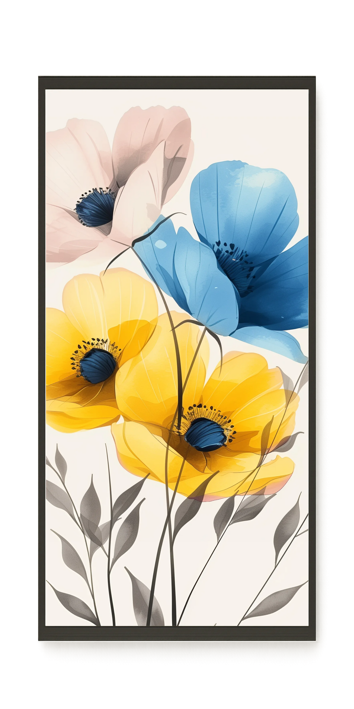Soft Blooms Canvas Print