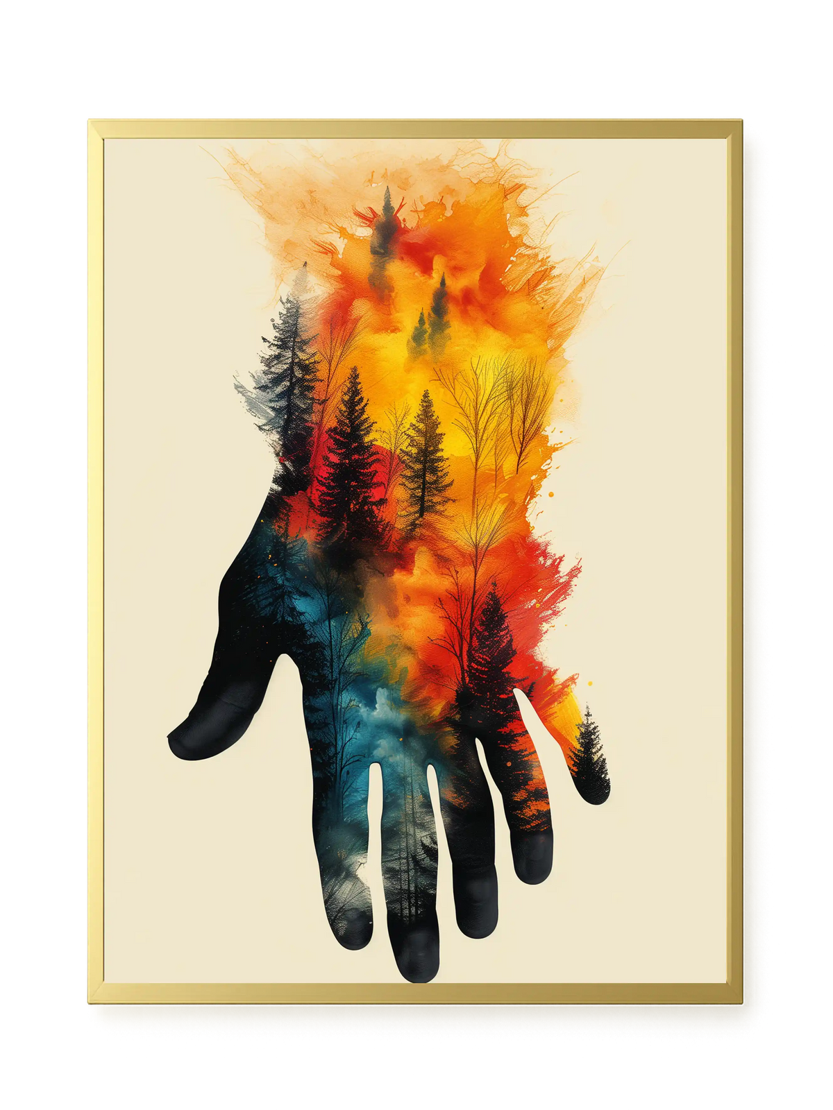 Nature Intertwined Canvas Print