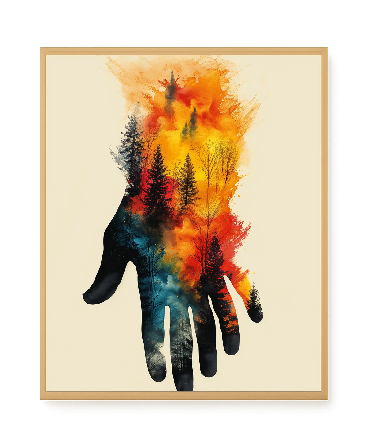 Nature Intertwined Canvas Print