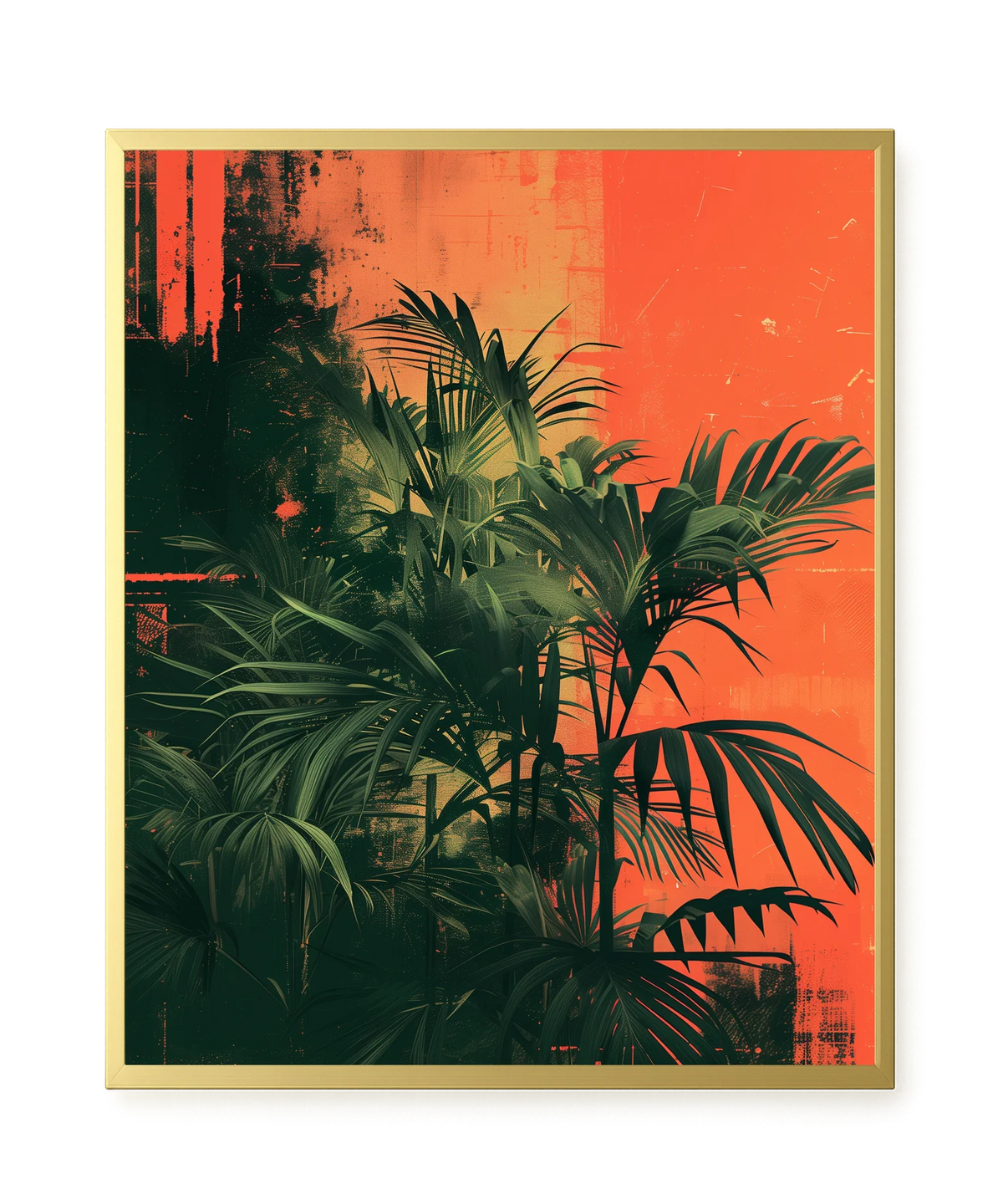 Forest Imprint Canvas Wall Art