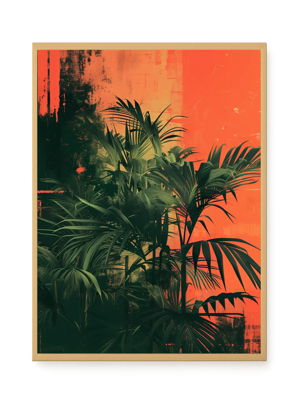 Forest Imprint Canvas Wall Art