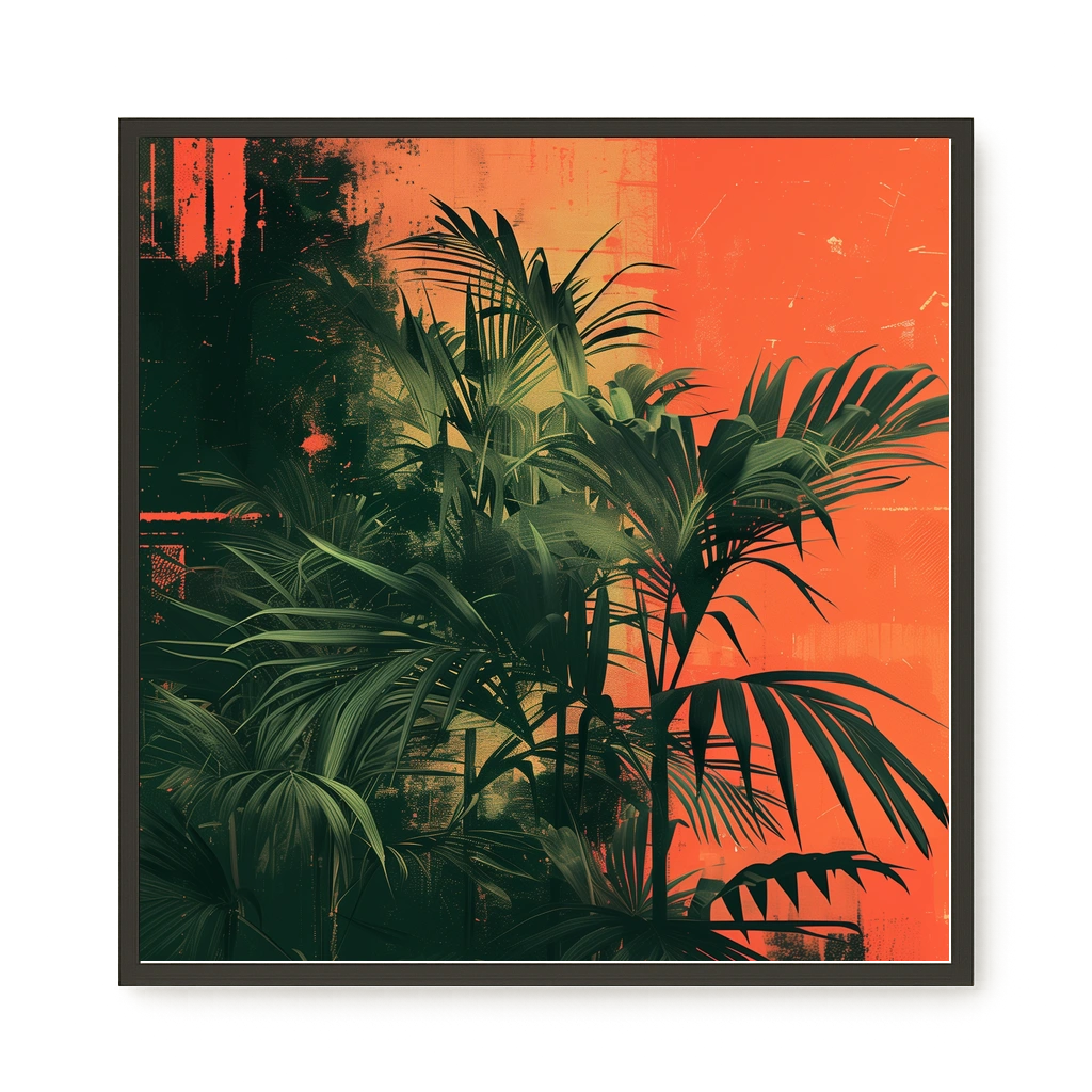 Forest Imprint Canvas Wall Art