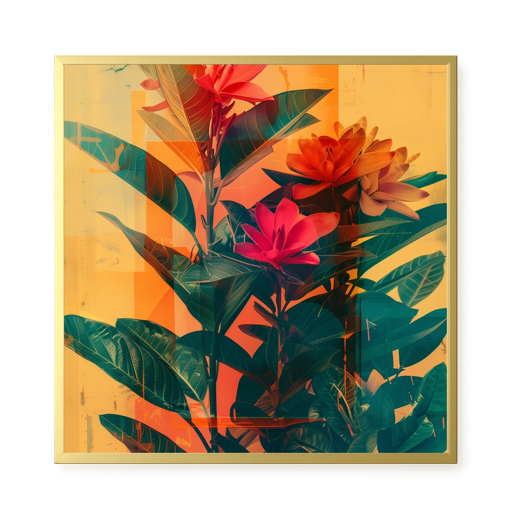 Botanical Spectrum Canvas Print