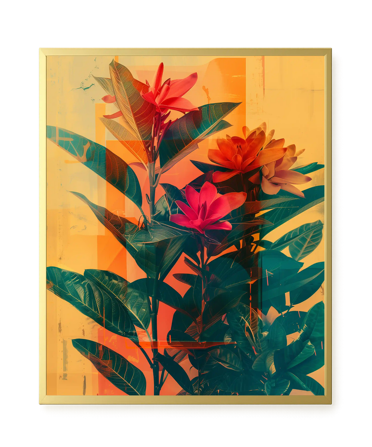 Botanical Spectrum Canvas Print