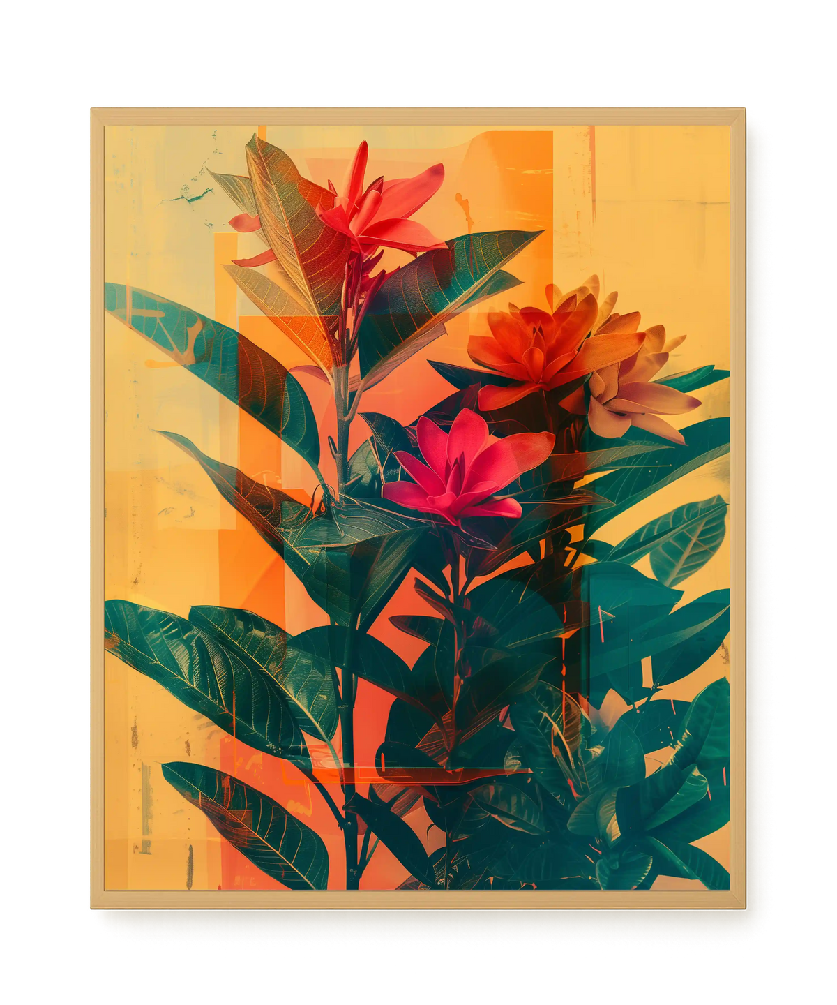 Botanical Spectrum Canvas Print