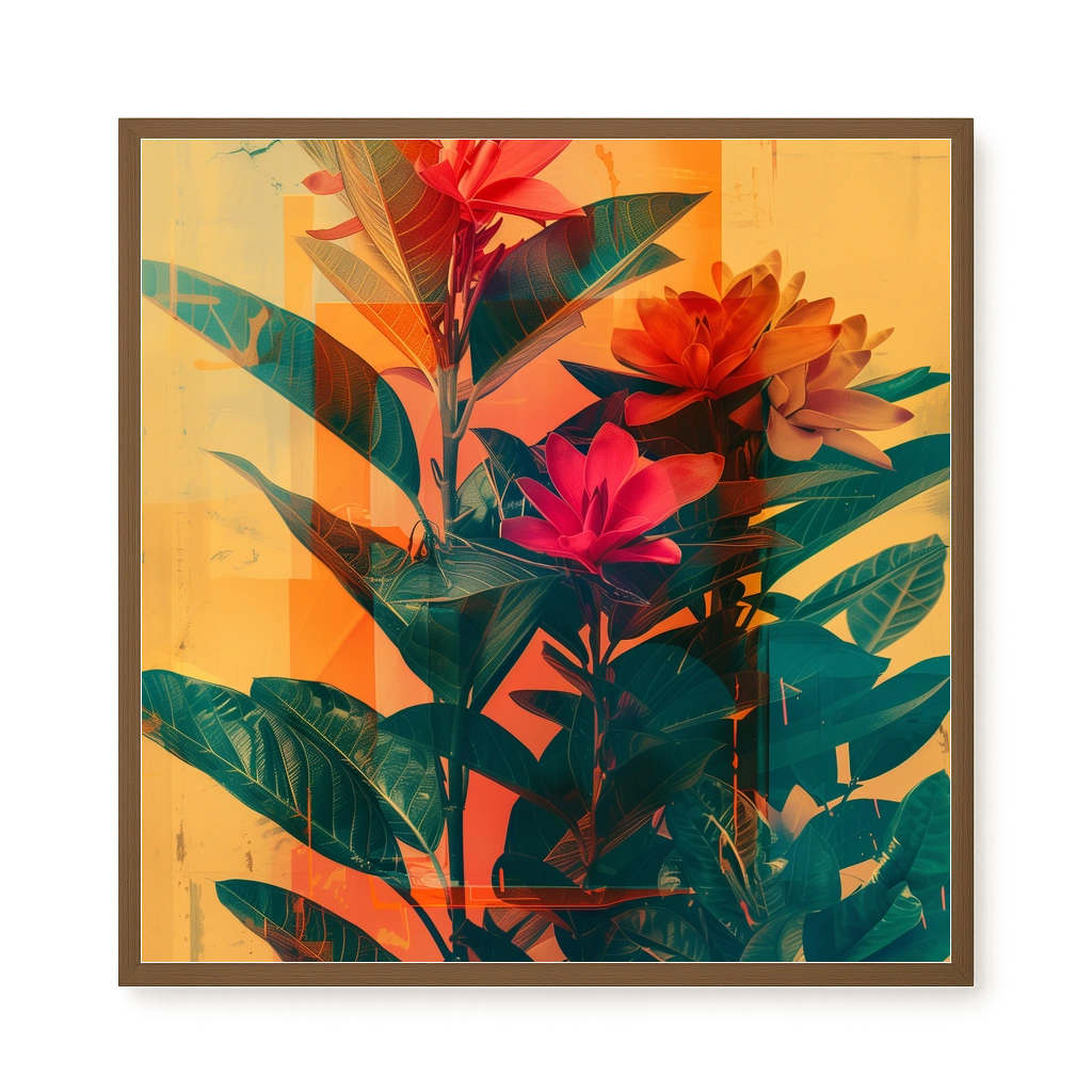 Botanical Spectrum Canvas Print