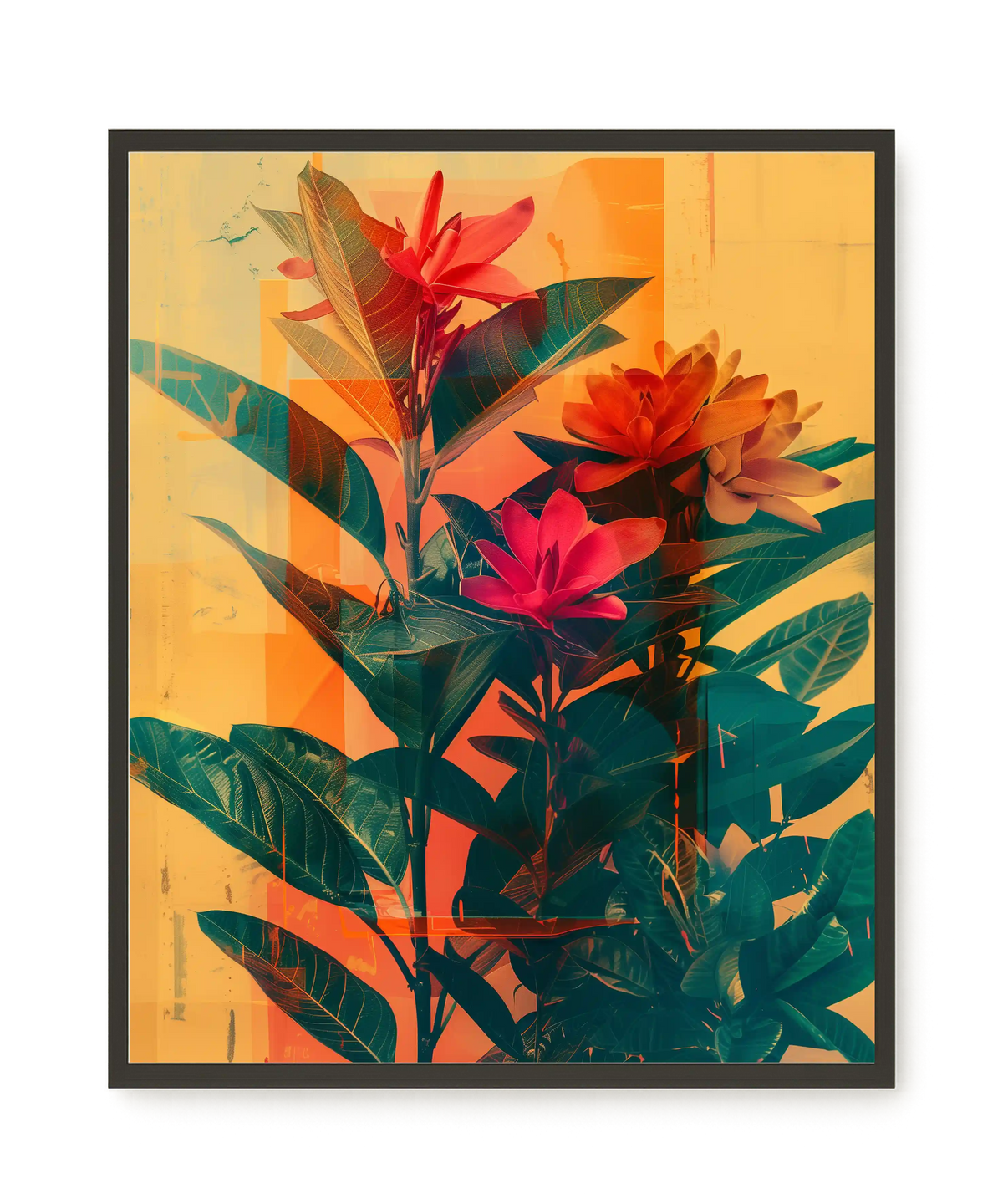 Botanical Spectrum Canvas Print