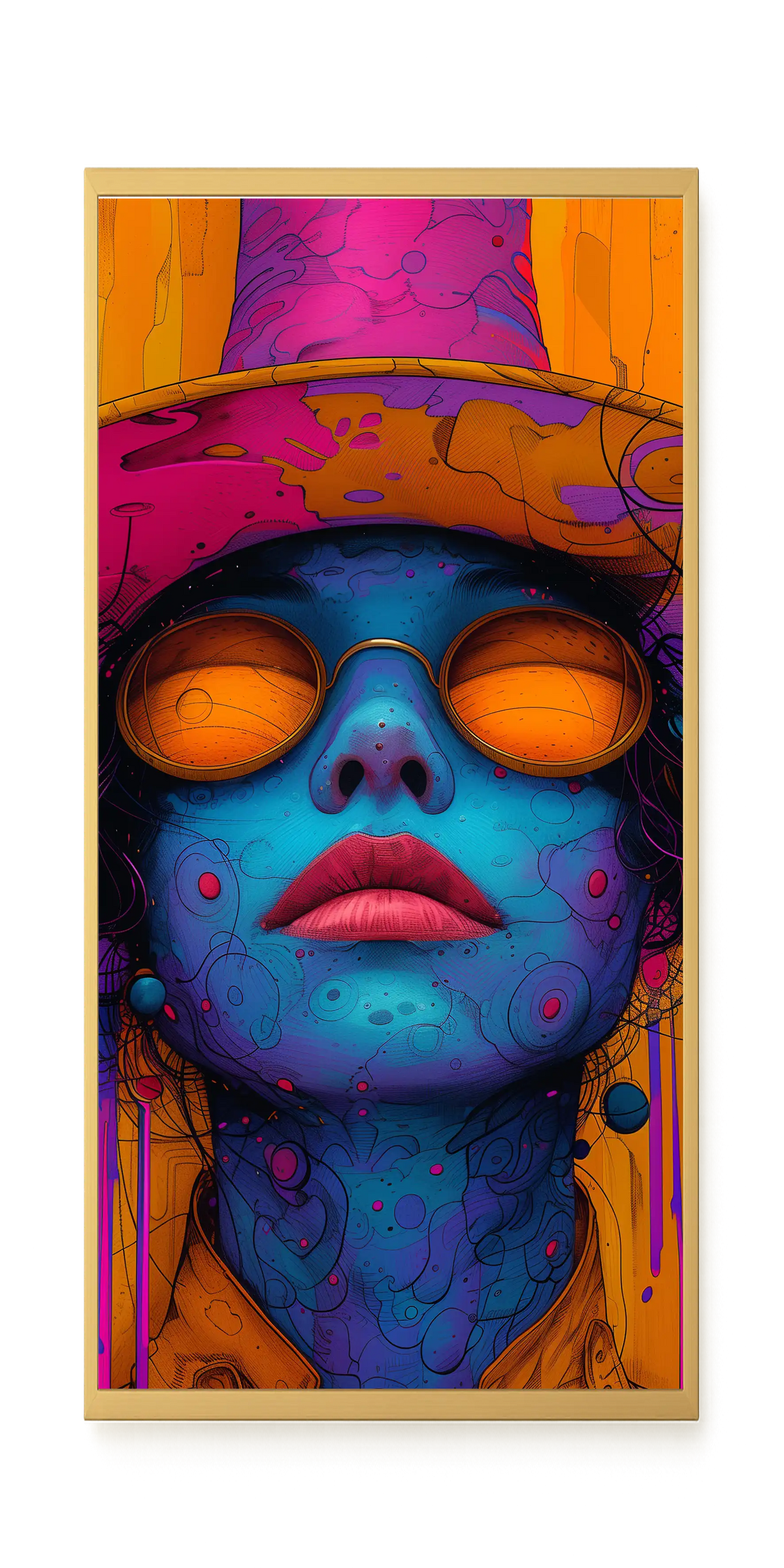 Shifting Identity Canvas Wall Art