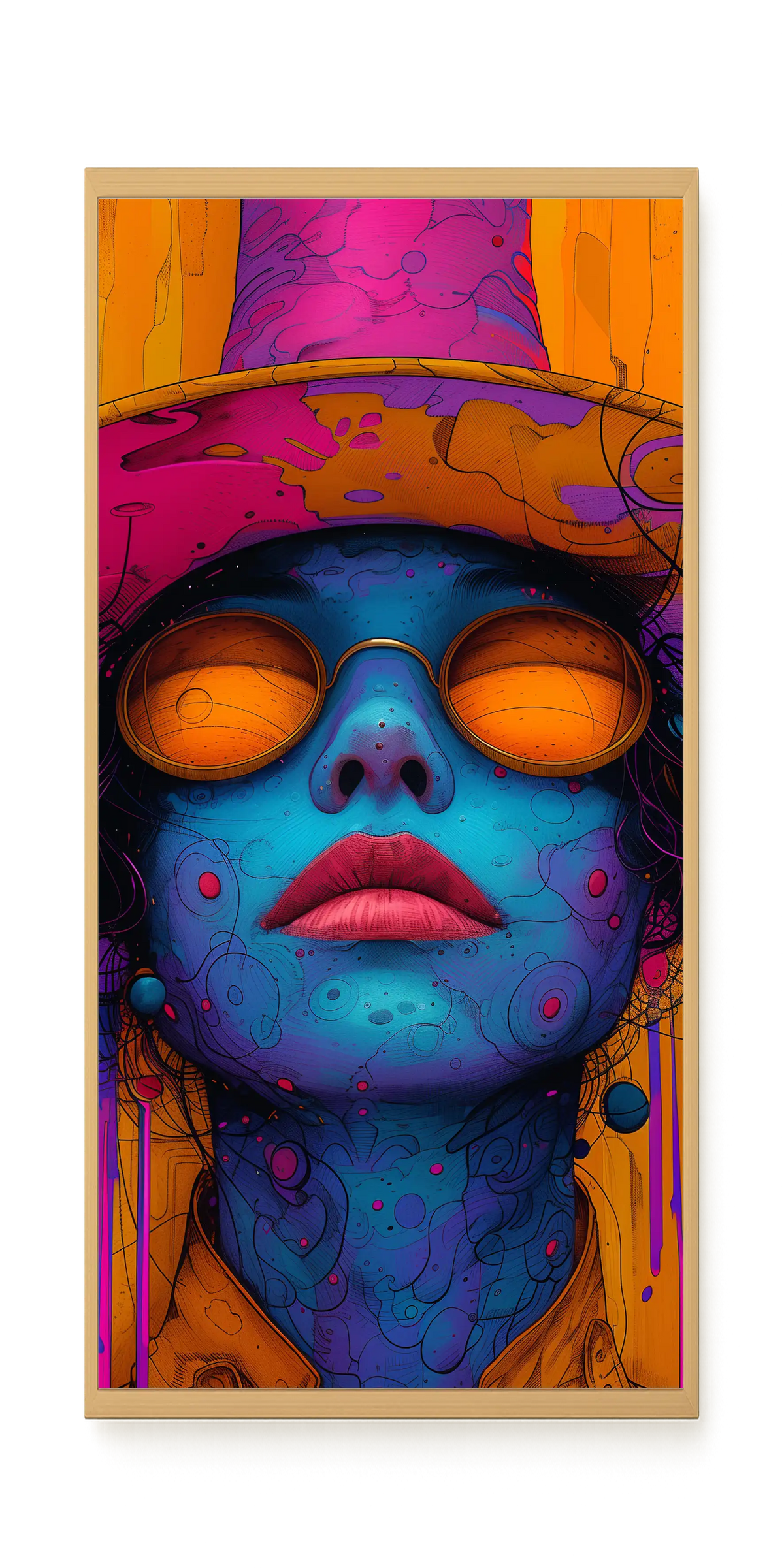 Shifting Identity Canvas Wall Art