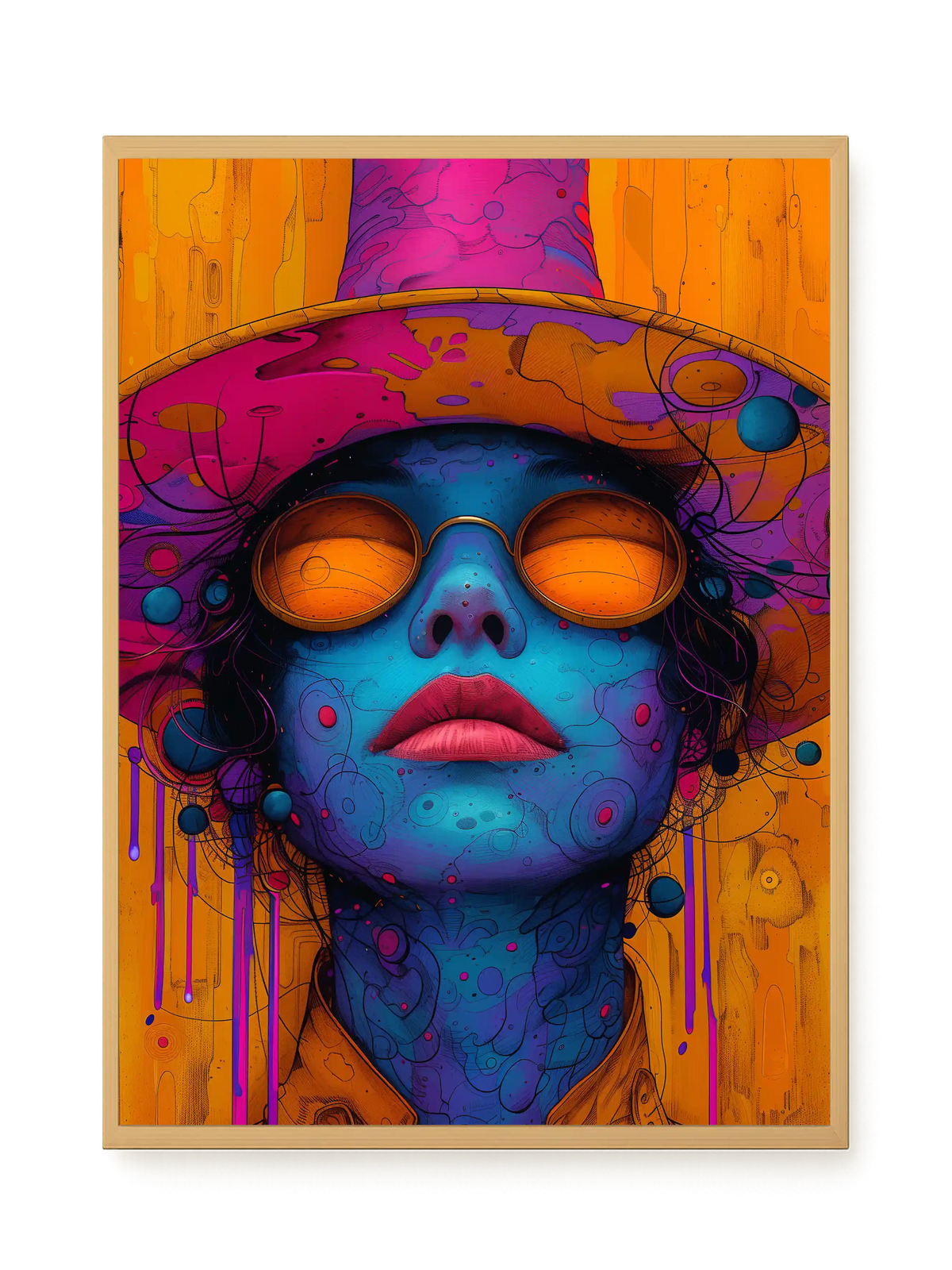 Shifting Identity Canvas Wall Art