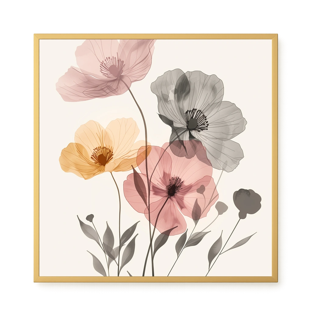 Floral Whisper Canvas Print