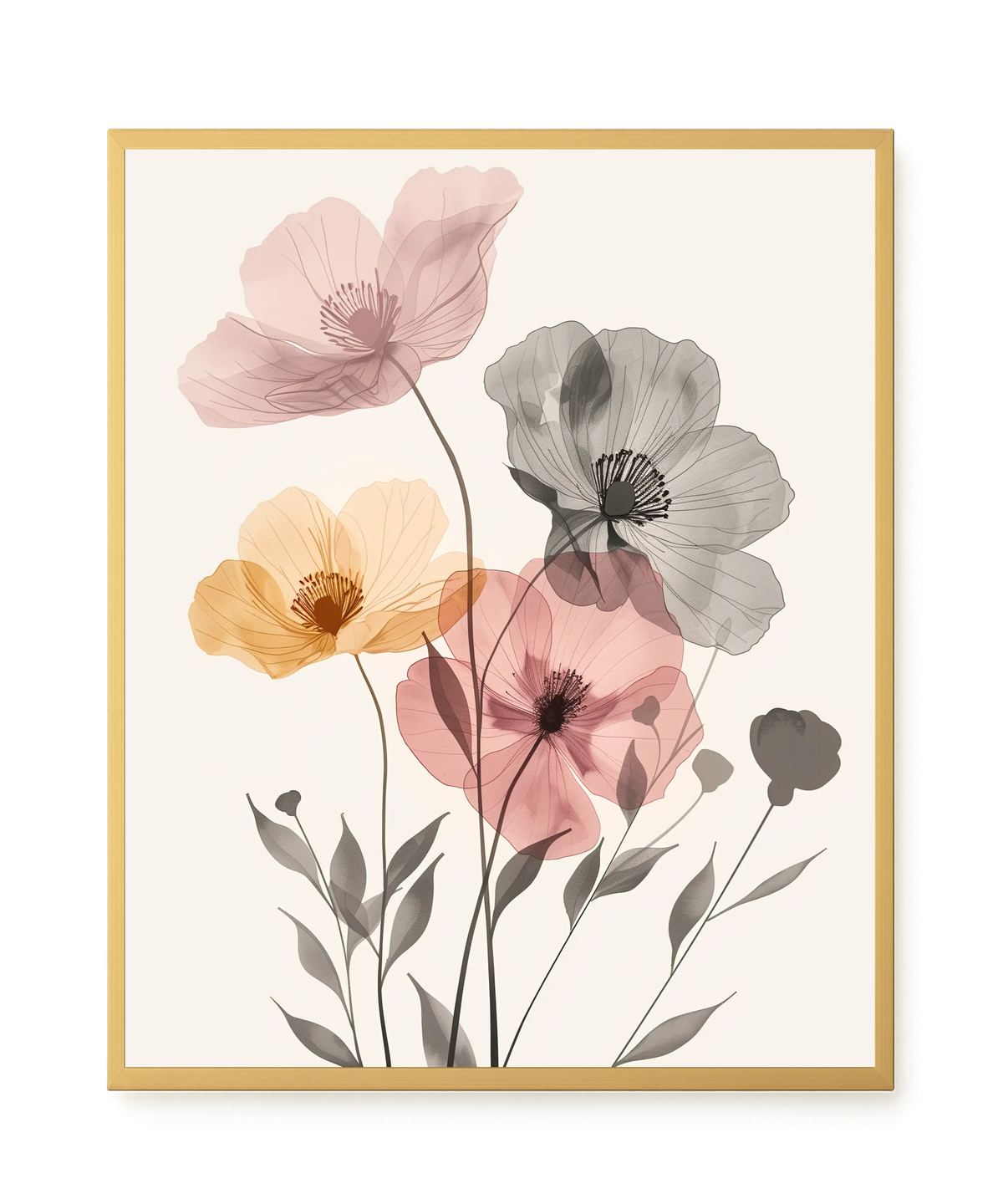 Floral Whisper Canvas Print