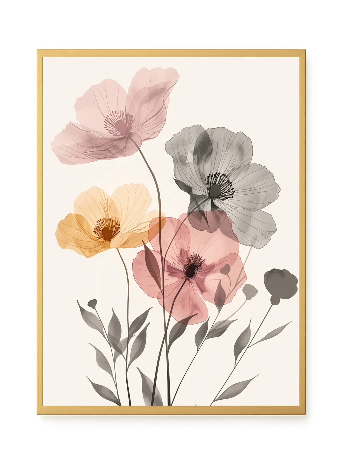 Floral Whisper Canvas Print