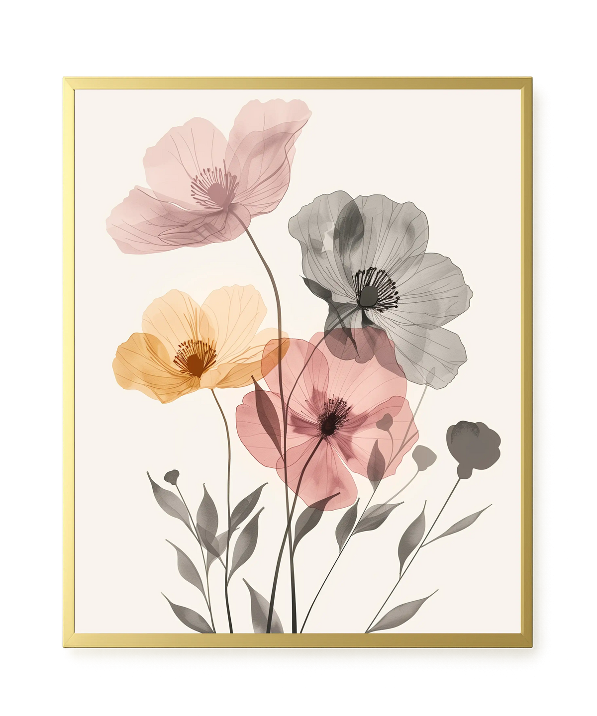 Floral Whisper Canvas Print