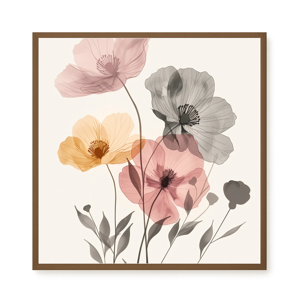 Floral Whisper Canvas Print