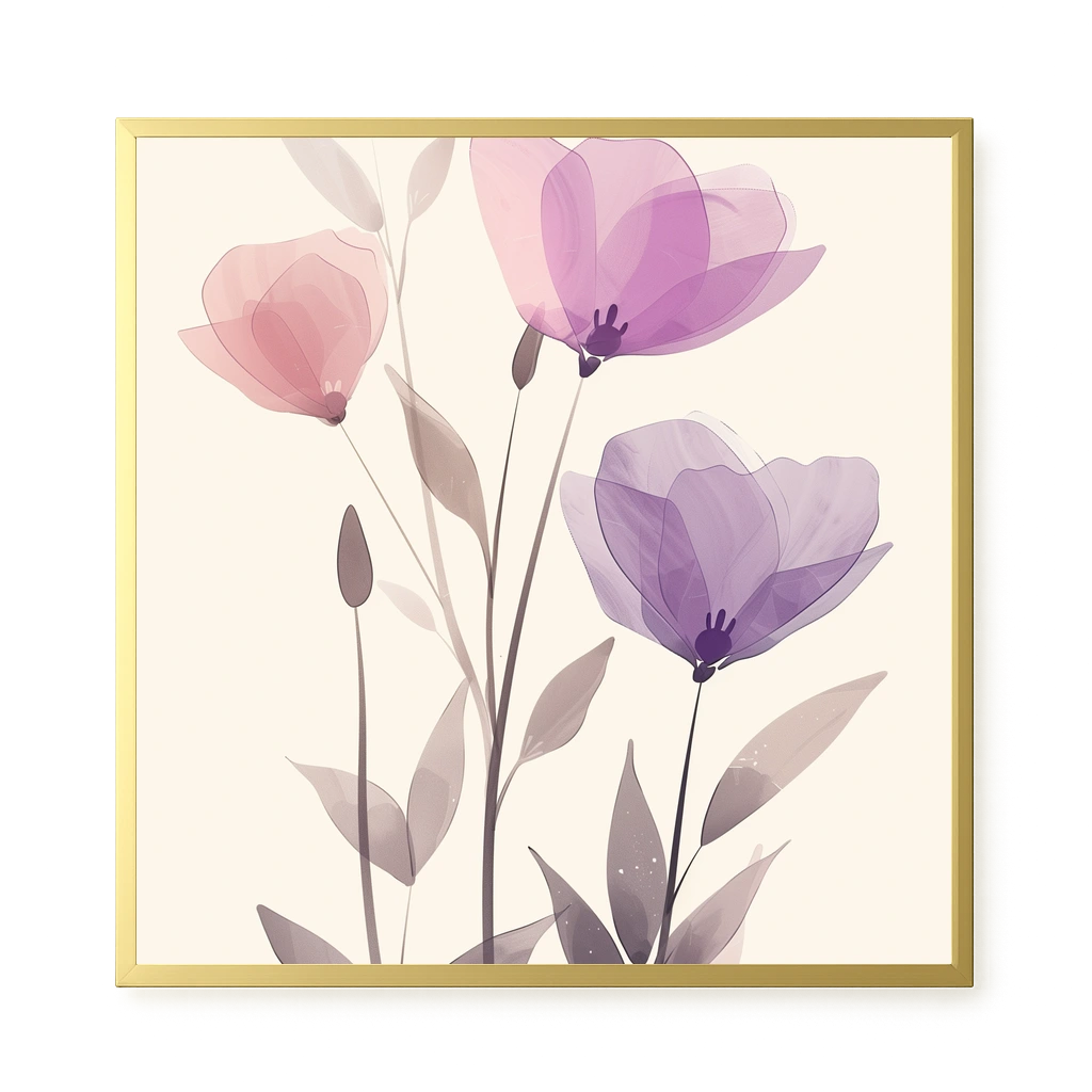 Organic Abstraction Canvas Wall Art