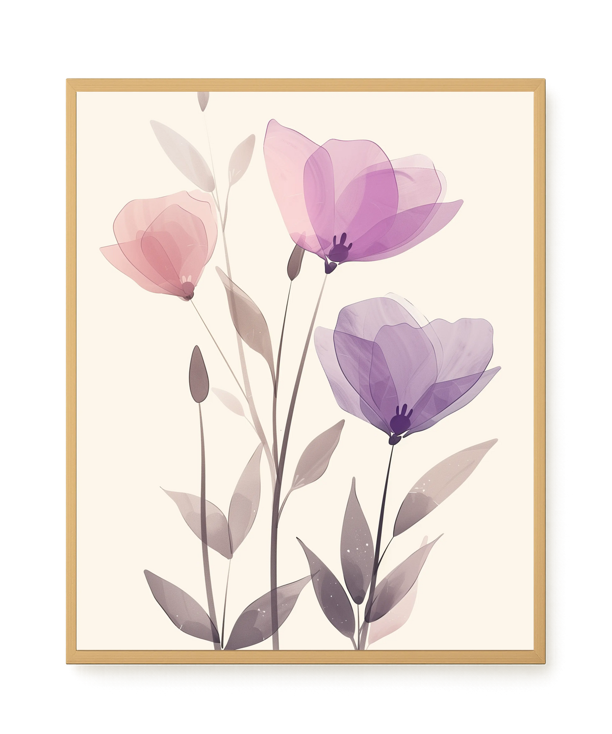 Organic Abstraction Canvas Wall Art