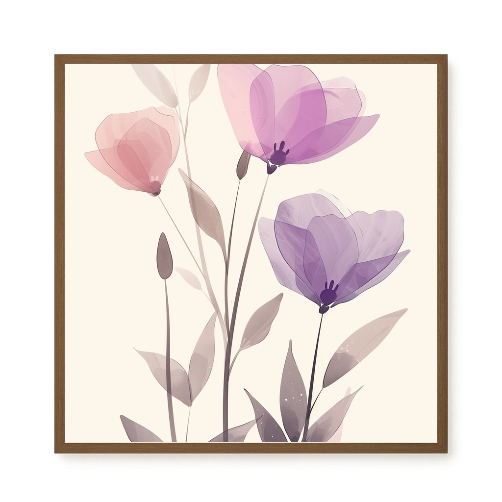 Organic Abstraction Canvas Wall Art