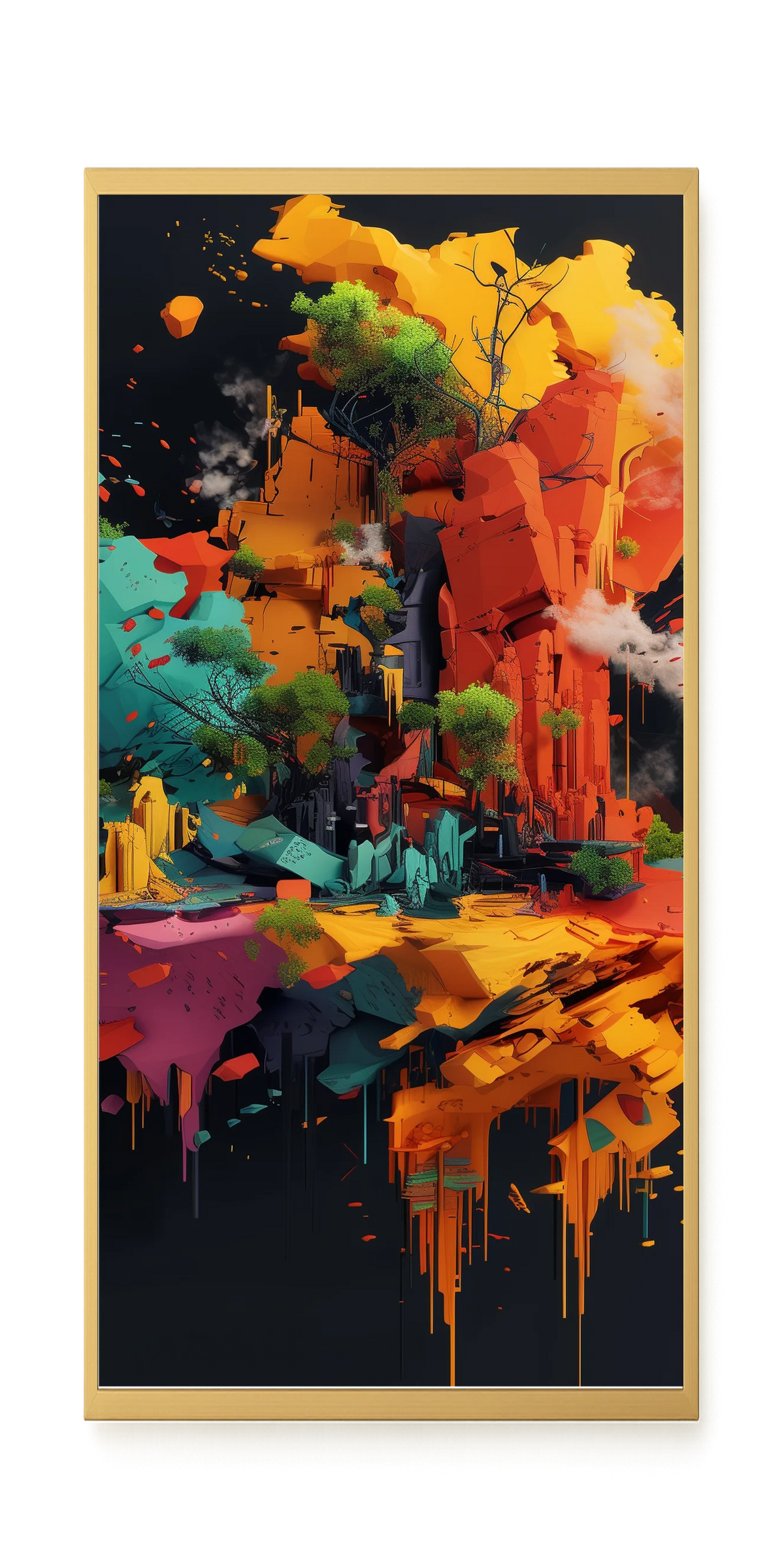 Imagined Terrain Canvas Print