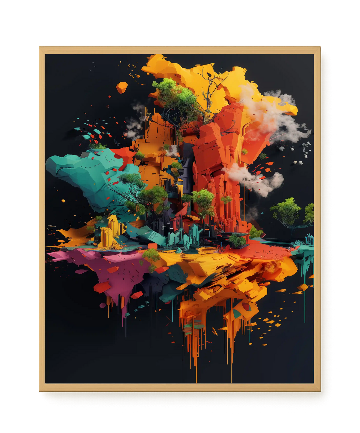 Imagined Terrain Canvas Print