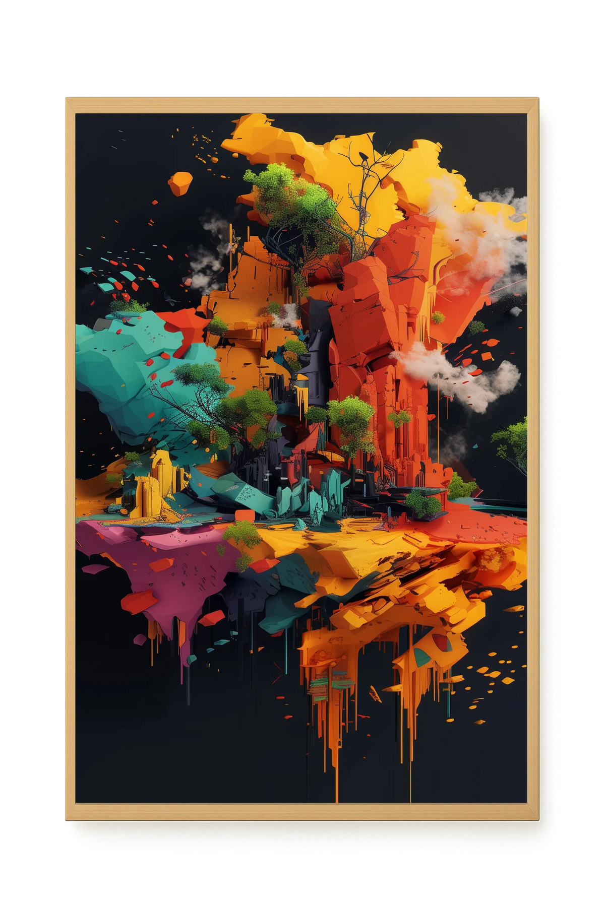 Imagined Terrain Canvas Print