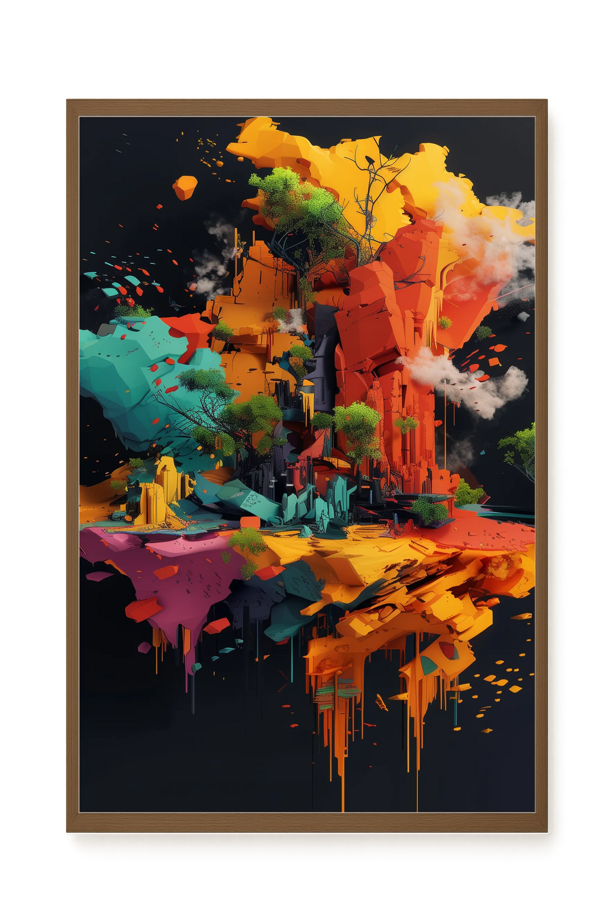 Imagined Terrain Canvas Print