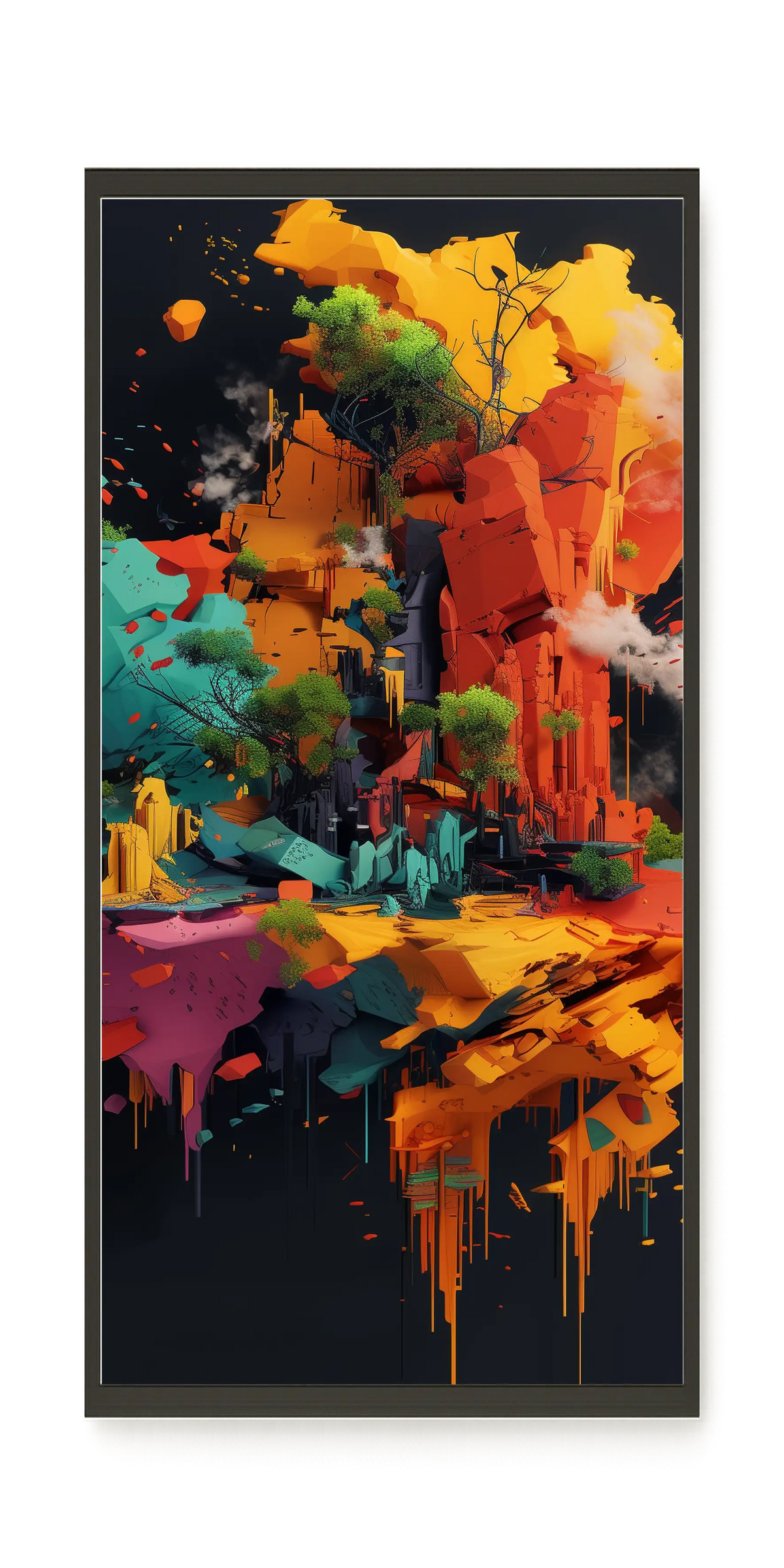 Imagined Terrain Canvas Print