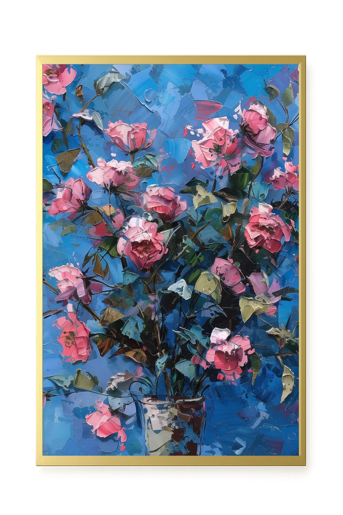 Blue Bloom Canvas Print
