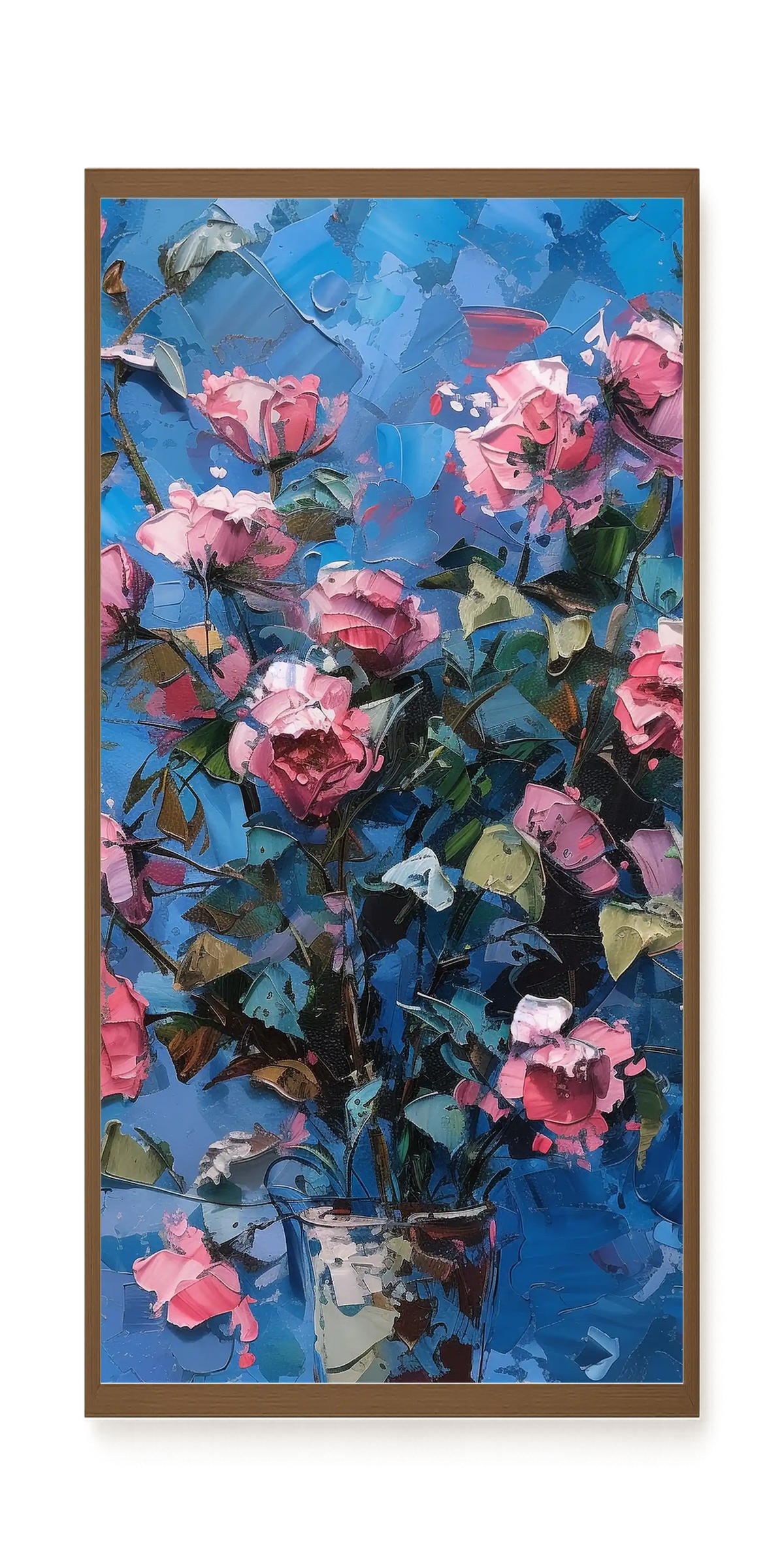 Blue Bloom Canvas Print