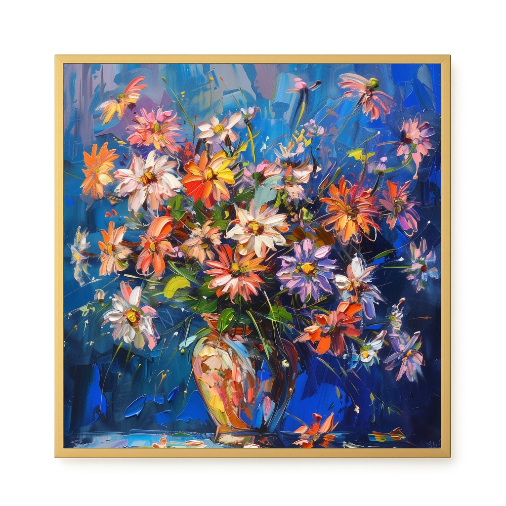 Petal Motion Canvas Wall Art